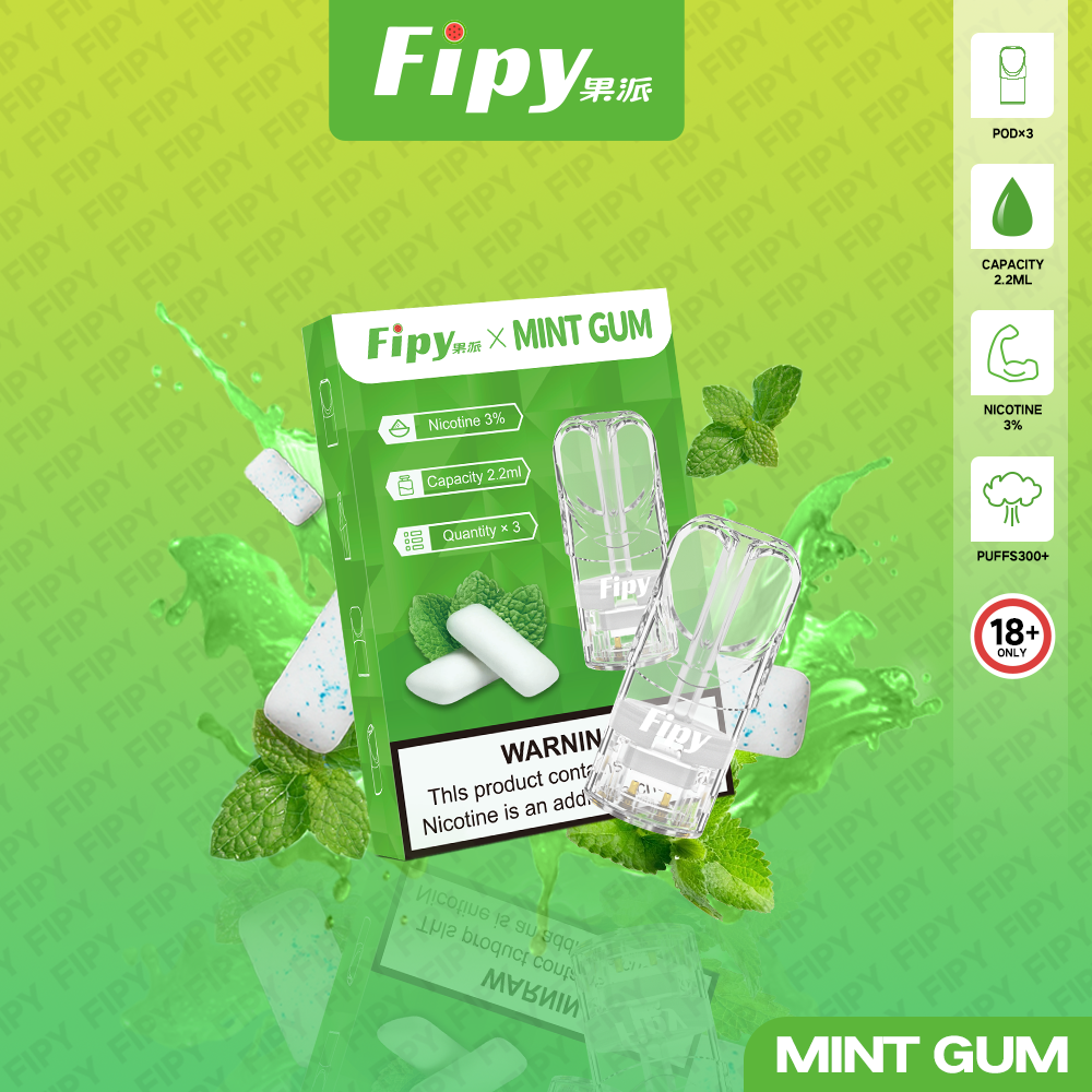 果派煙彈 Fipy果派煙彈 一代通用電子菸彈 活動:3盒送一盒,買6盒送主機1支:圖片 14