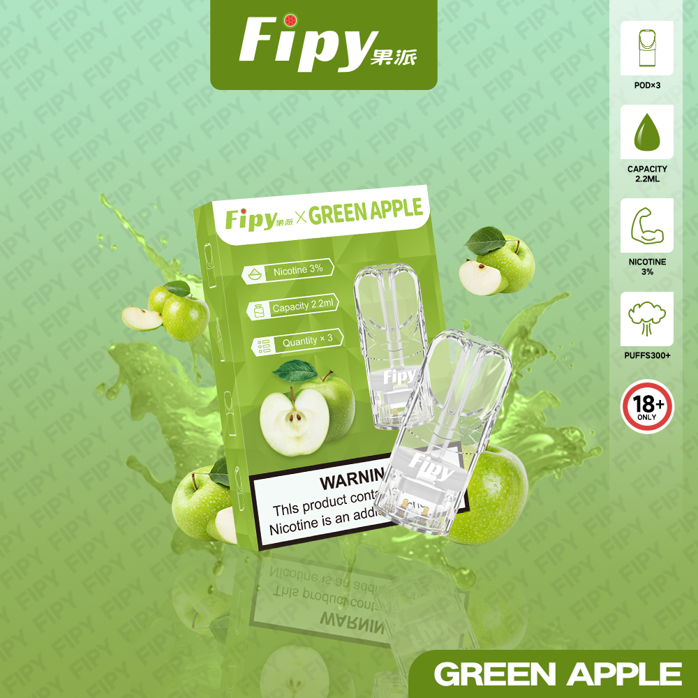 果派煙彈 Fipy果派煙彈 一代通用電子菸彈 活動:3盒送一盒,買6盒送主機1支:圖片 6