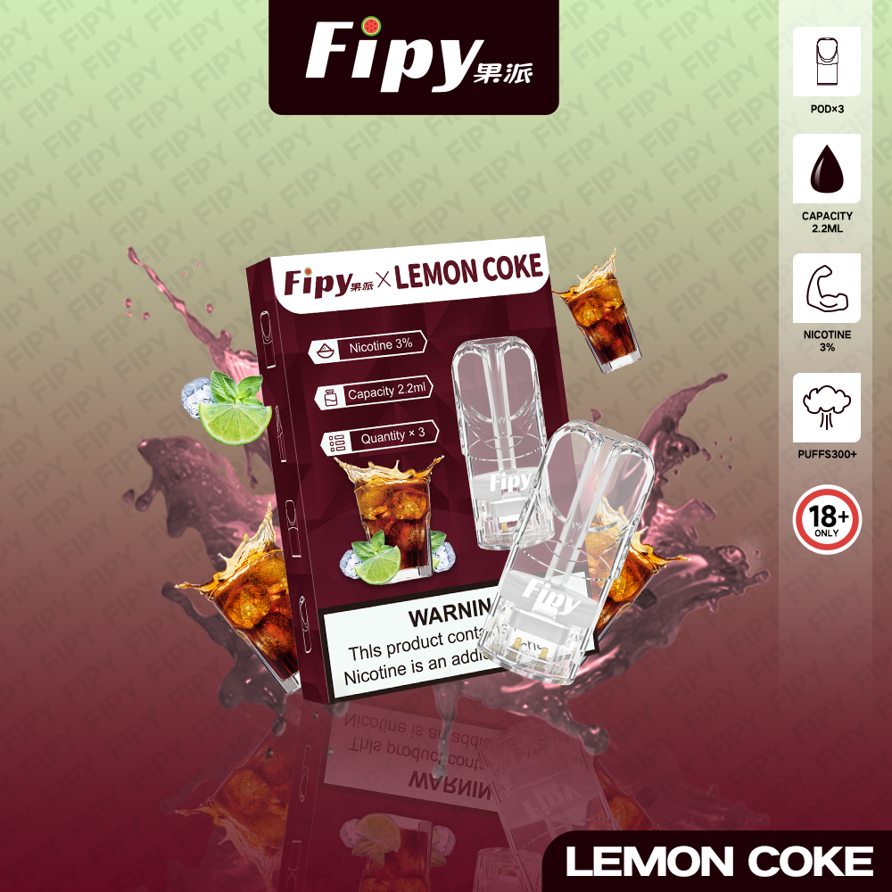 果派煙彈 Fipy果派煙彈 一代通用電子菸彈 活動:3盒送一盒,買6盒送主機1支:圖片 19